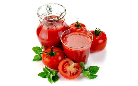 tomato juice para sa Japanese diet